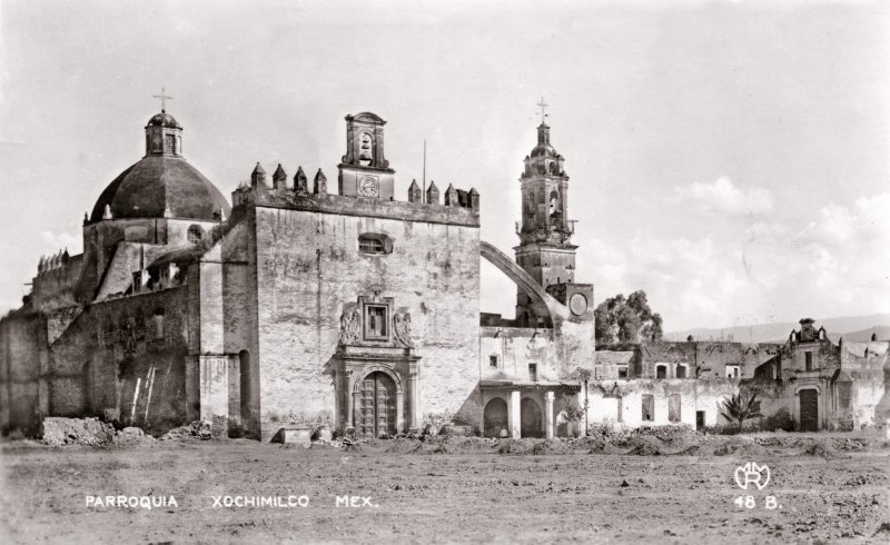 Iglesia de San Bernardino de Siena, en Xochimilco