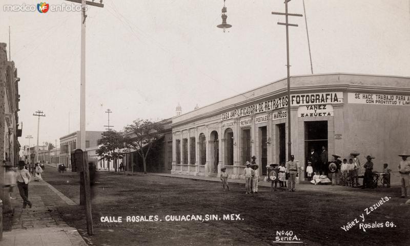 Fotografía Yáñez y Zazueta, en Calle Rosales