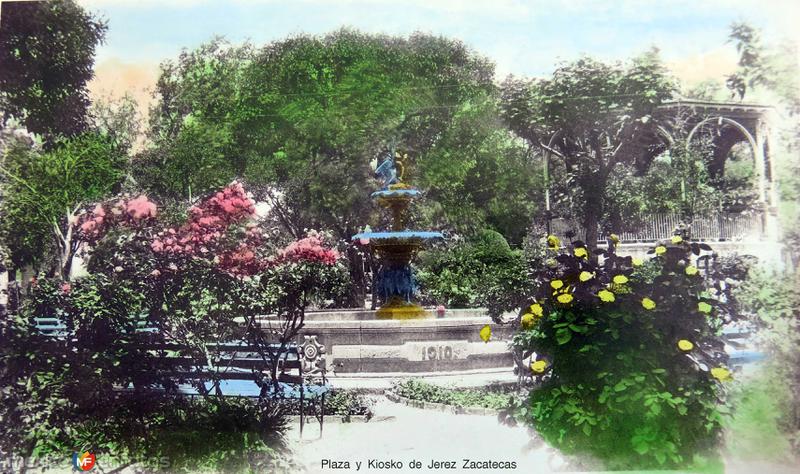 Plaza y Kiosko de Jerez Zacatecas