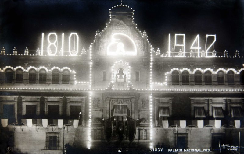 Palacio Nacional en 1942