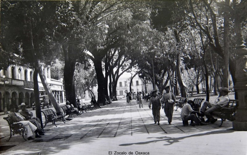 El Zocalo de Oaxaca