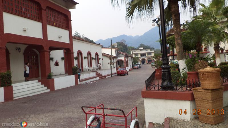 Una calle de Tapijulapa