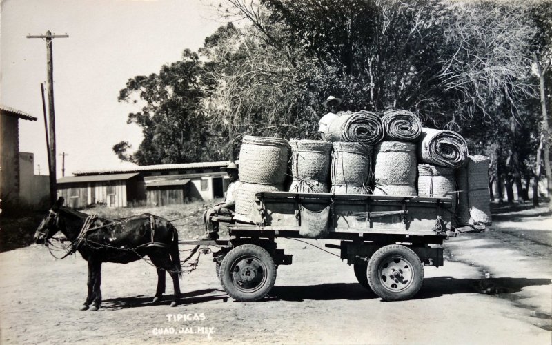 Fotos de Guadalajara, Jalisco, México: Tipos Mexicanos Vendedores de Petates