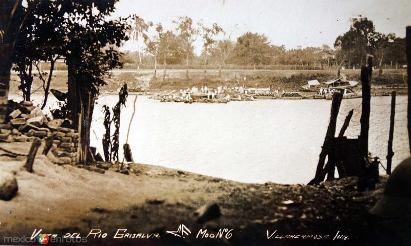 Vista de el Rio Grijalva