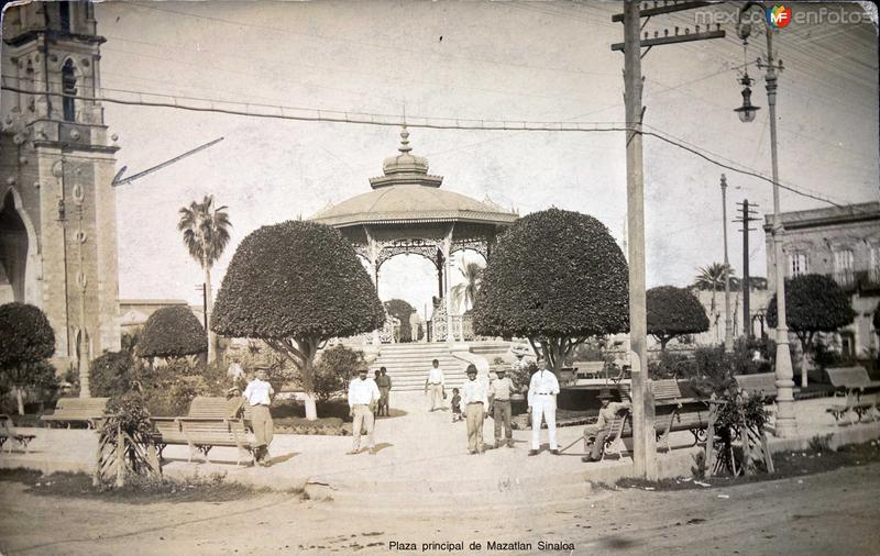 Plaza principal de Mazatlan Sinaloa