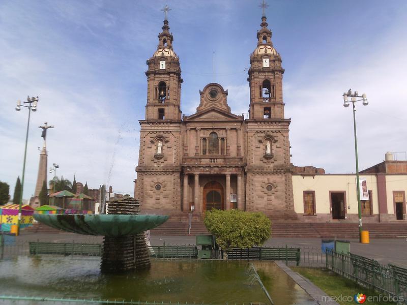 Zócalo y templo de Ocotlán. Marzo/2016