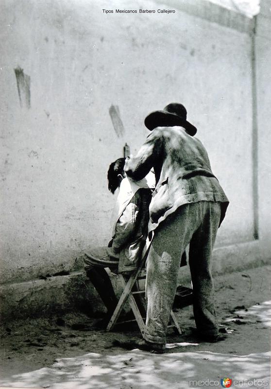 El Peluquero, foto de Manuel Alvarez Bravo