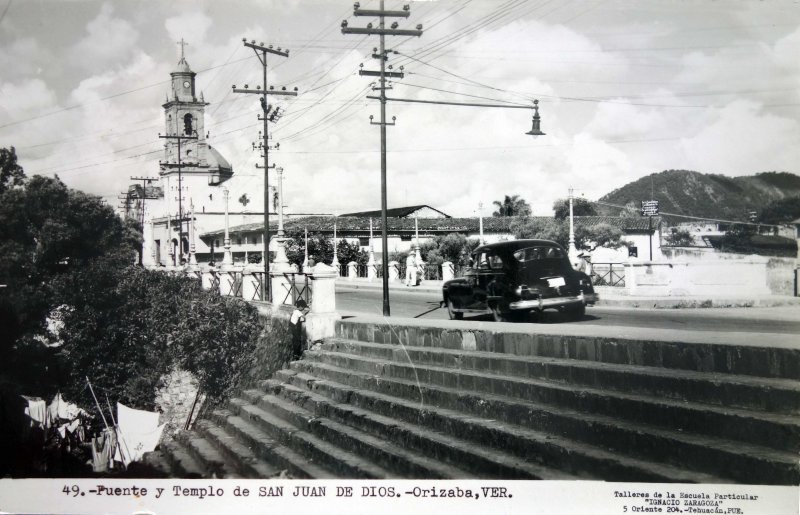 Puente y templo de San Juan de Dios