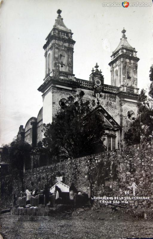 Lavandera en La Santa Veracruz