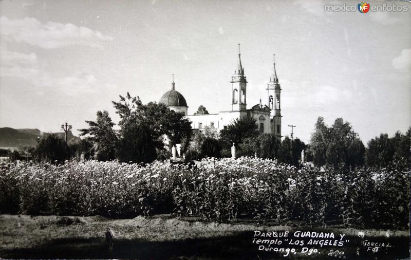 Parque Gudiana e Iglesia de Los Angeles