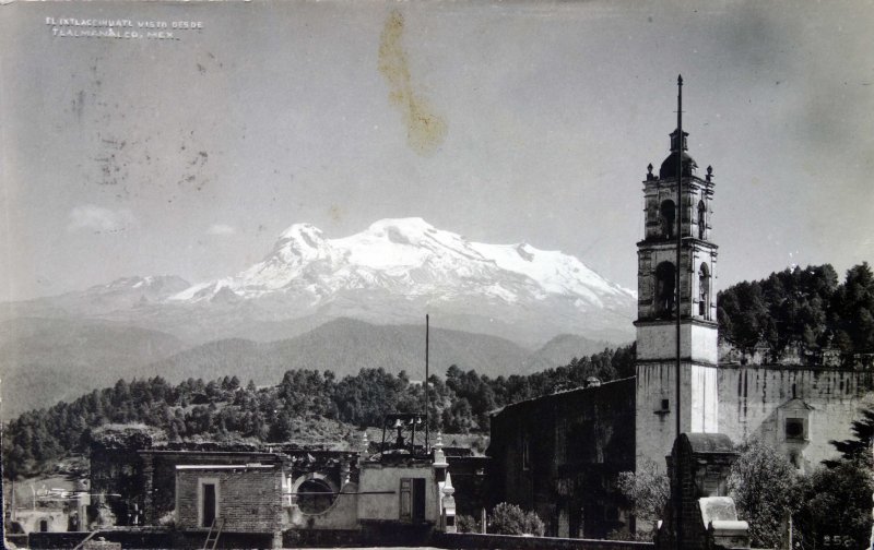 Volcan Ixtaccihuatl visto des