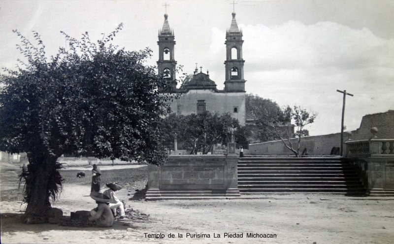 Templo de la Purisima La Piedad Michoacan