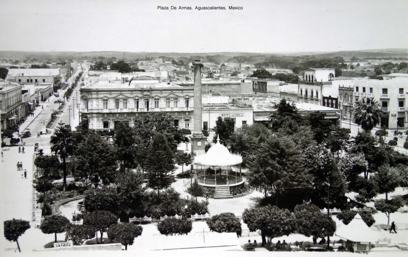 Plaza De Armas, Aguascalientes, Mexico,