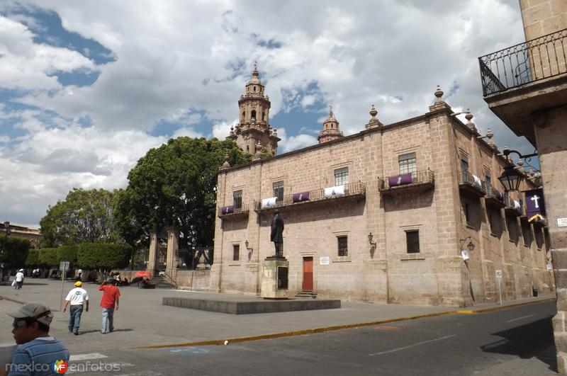 Arquitectura en el centro de Morelia. Marzo/2016