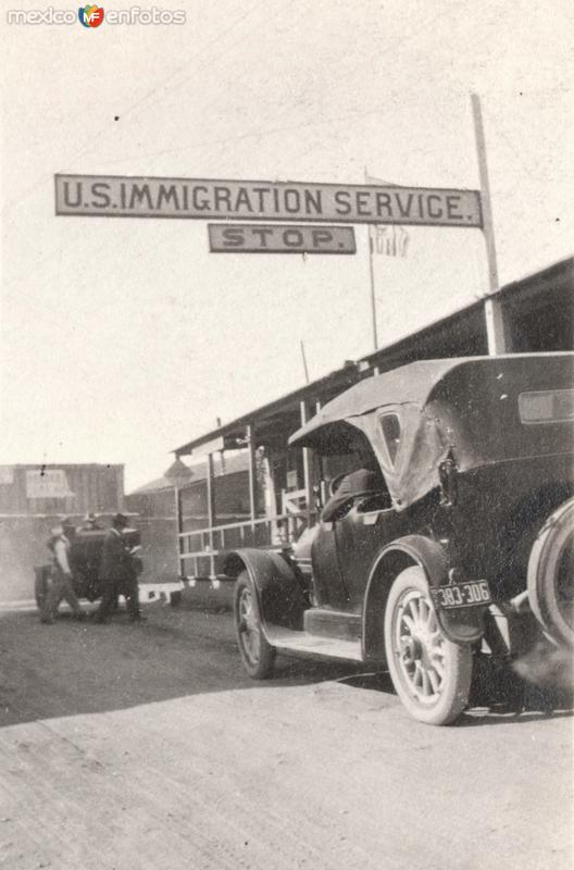 Cruce internacional México - Estados Unidos