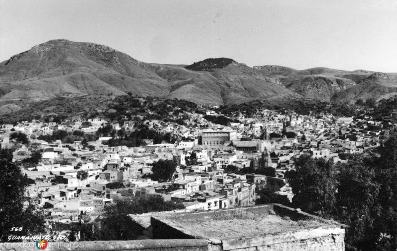 Vista panorámica de Guanajuato