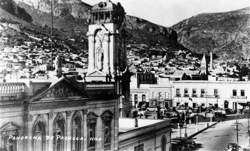 Vista panorámica de Pachuca