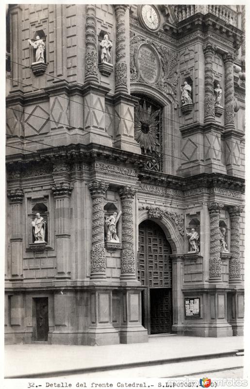Fachada de la Catedral de San Luis Potosí