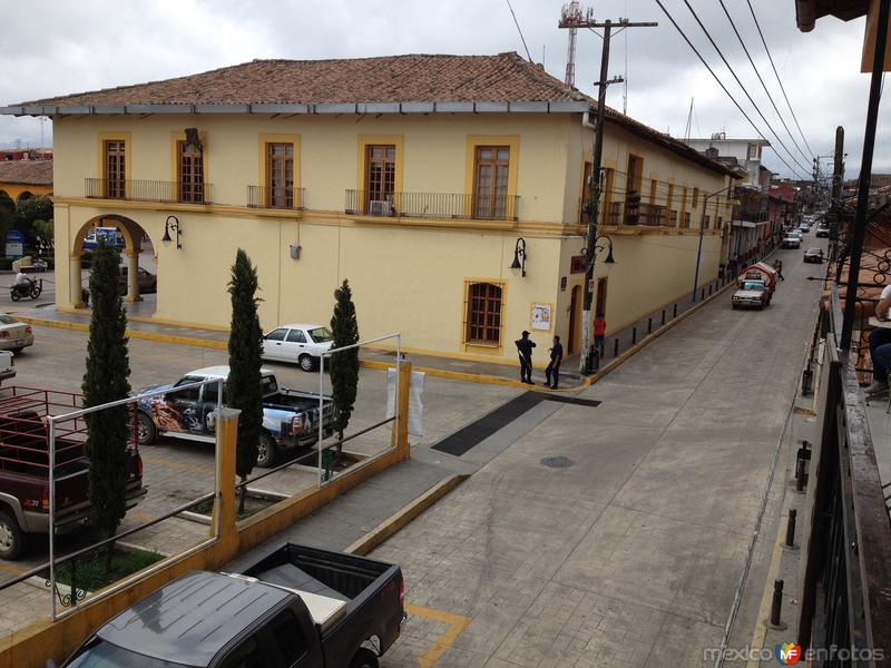 Calles del centro de Tlatlauquitepec. Julio/2016