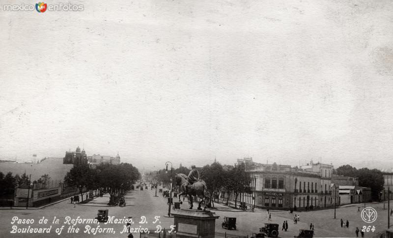 El Caballito y Paseo de la Reforma