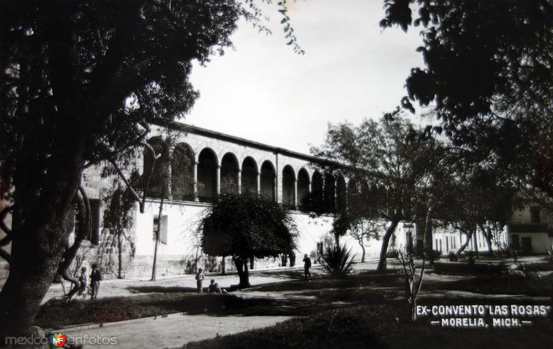 El Exconvento Las Rosas en Morelia Michoacan