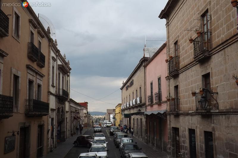 Calles del Centro Histórico de Morelia. Marzo/2016