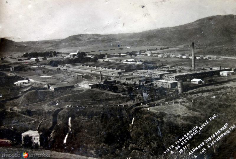Fabrica de Metepec ( fechada en 1931 )