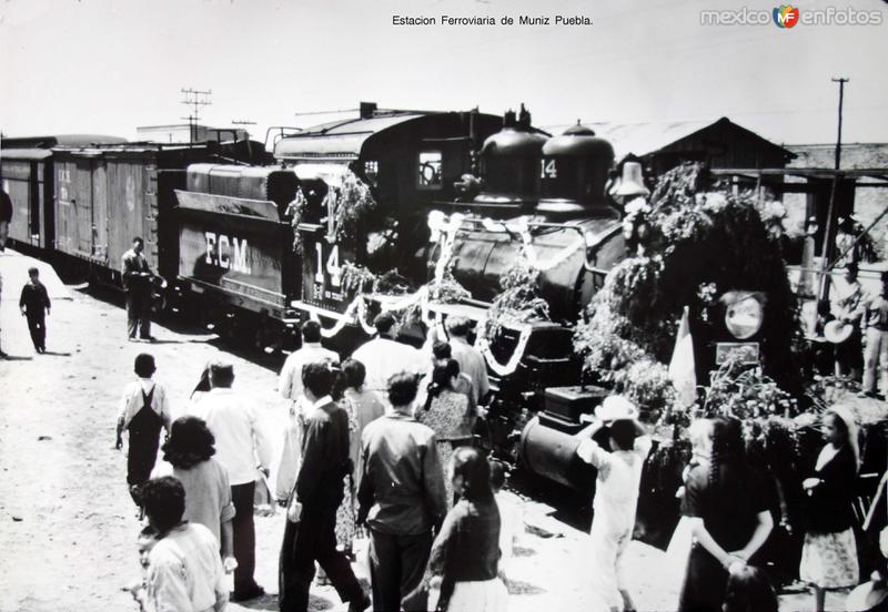 Estacion Ferroviaria de Munoz Puebla.