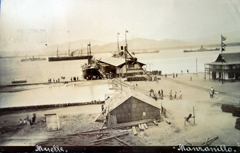 El Muelle ( Fechada el dia 3 de Octubre de 1910 )