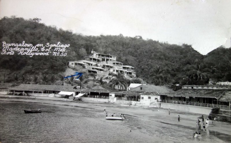 Escena Playera en la Playa de Santiago