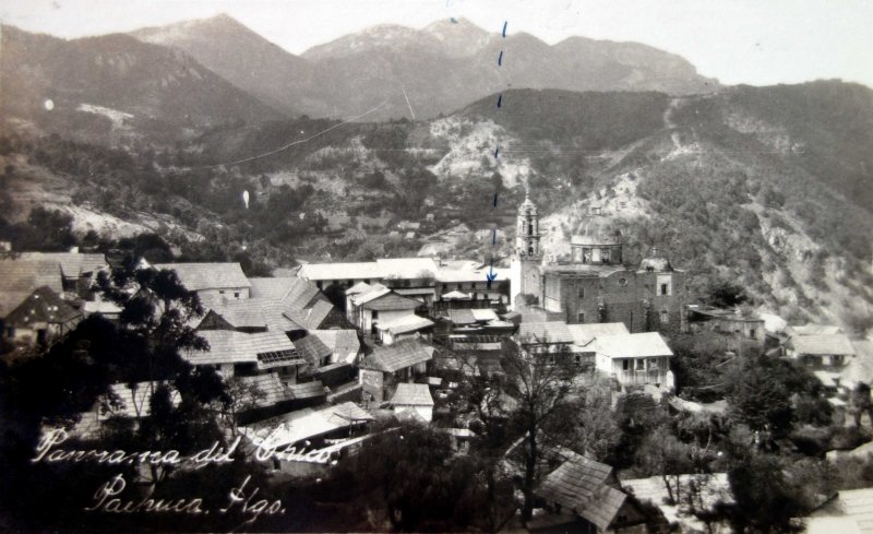 Panorama de la Poblacion ( Fechada en 1925 )