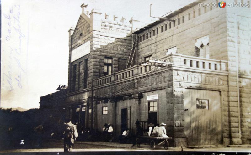 Estacion Ferroviaria Fechada el dia 22 deNoviembre de 1922