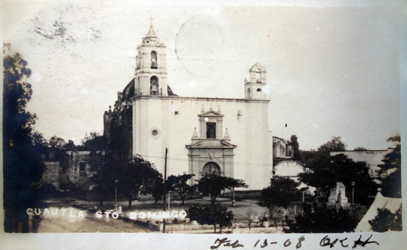 Iglesia de Santo Domingo ( Fechada el dia 13 de Febrero de 1908 )