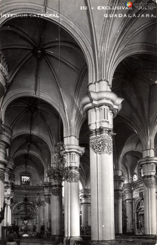 Interior de la Catedral de Guadalajara