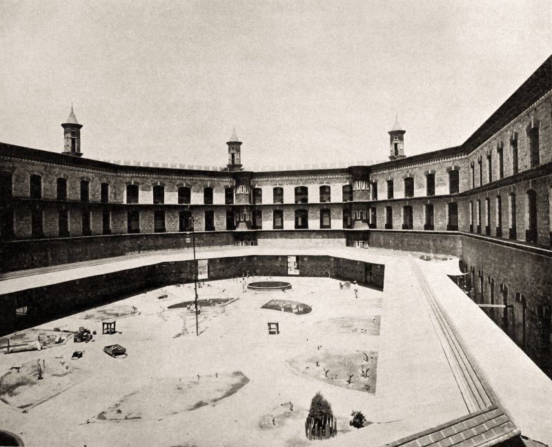 Un patio de la Penitenciaría