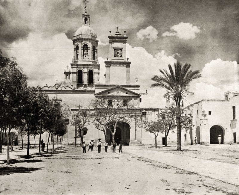 Ex convento de la Cruz (cuartel general de Maximiliano)