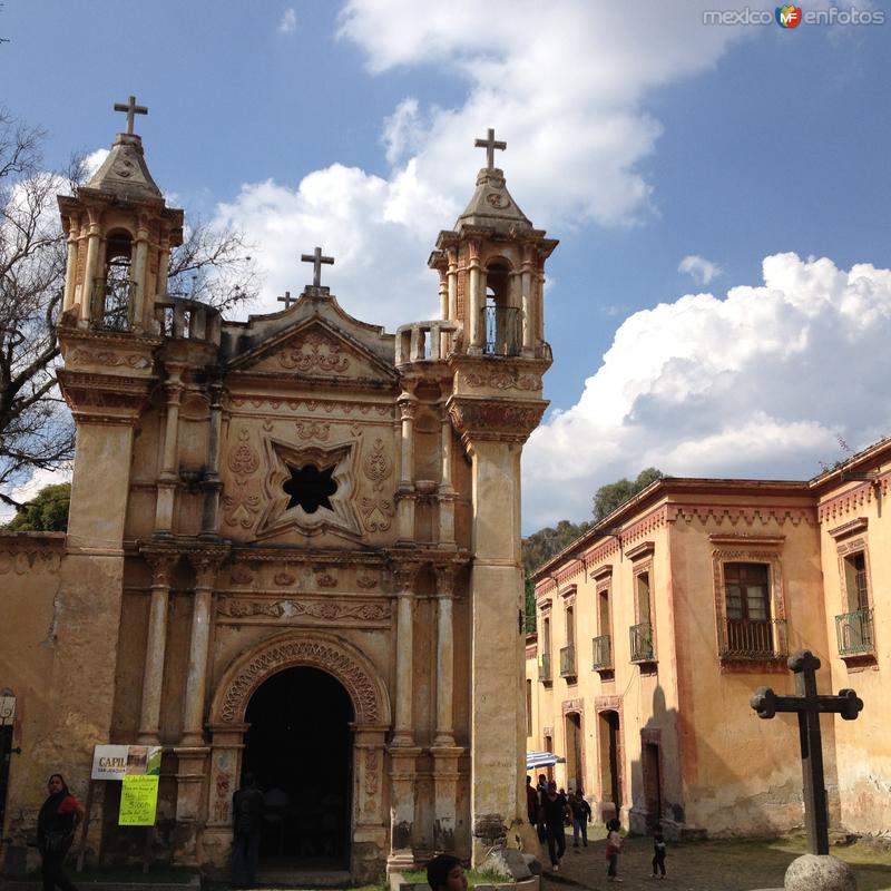 Parroquia de la ex-hacienda Molino de las Flores. Diciembre/2016