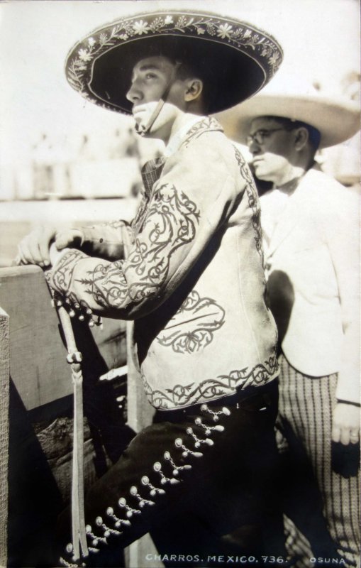 Tipos Mexicanos Charros de Jalisco.