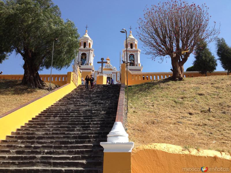 Santuario de Nuestra Señora de los Remedios. Enero/2017 - Cholula, Puebla
