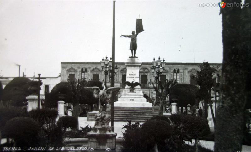 Jardin de Los martires.