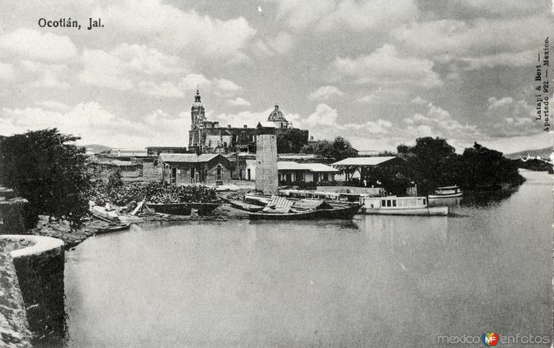 Embarcadero en Ocotlán