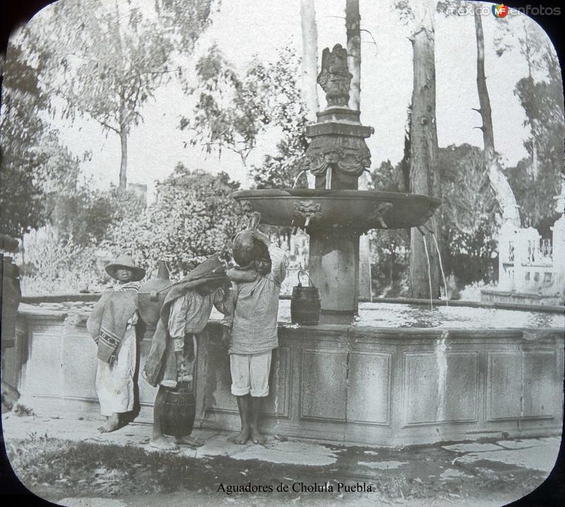 Aguadores de Cholula Puebla.