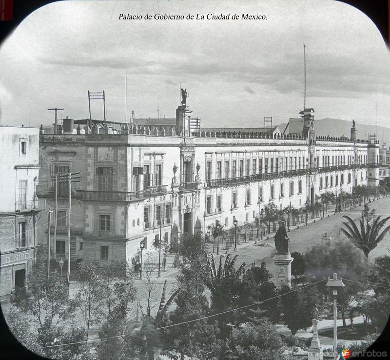 Palacio de Gobierno de La Ciudad de Mexico.