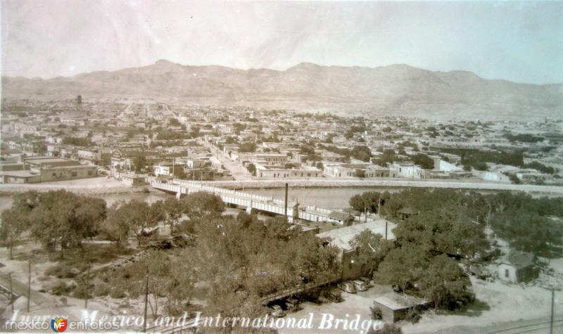 Panorama de el Puente Internacional.