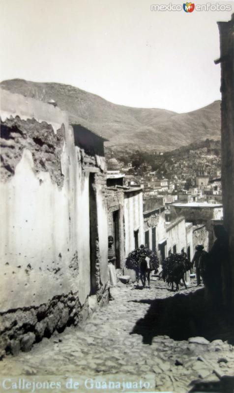 Callejones de Guanajuato .