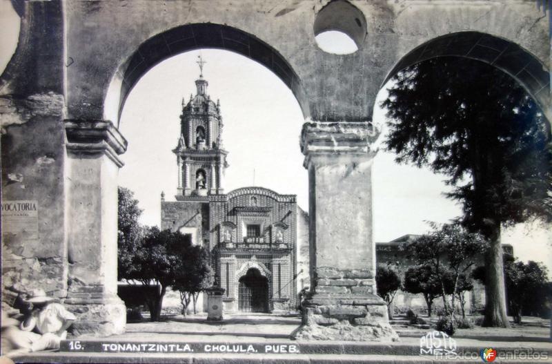 Iglesia de Tonatzintla.