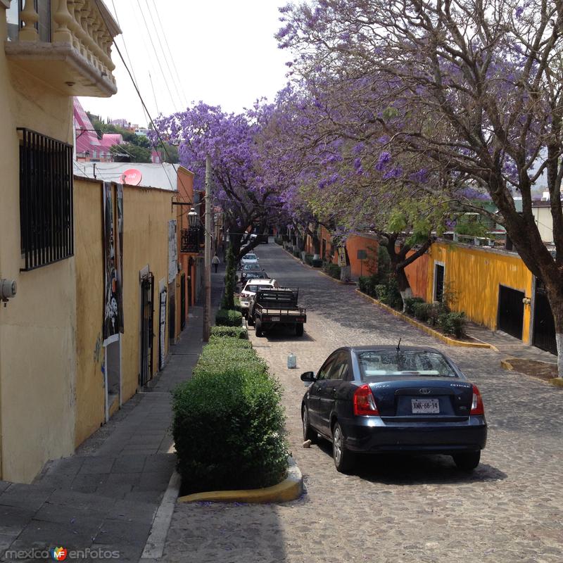 Calles del Centro Histórico de Tlaxcala en Primavera. Abril/2017