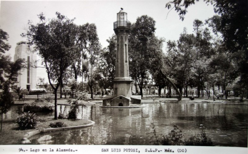 Lago en La Alameda .