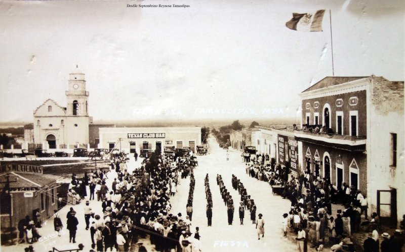 Desfile Septembrino Reynosa Tamaulipas.