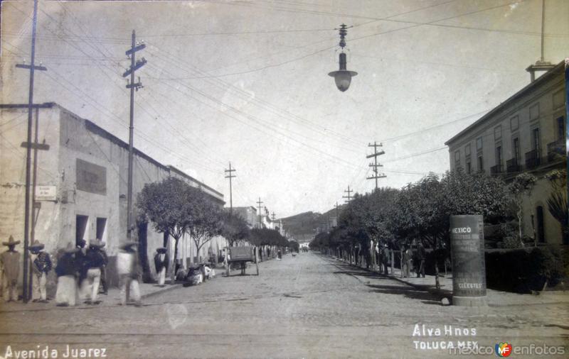 Avenida Juarez.